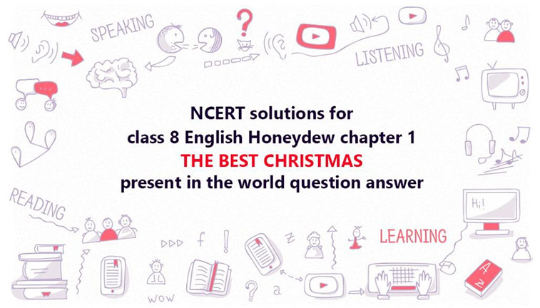 NCERT-Solutions-for-Class-8-English-Honeydew-Chapter-1-The-Best-Christmas-Present-in-the-World-Question-Answer